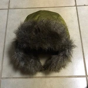 Eddie Bauer fur bomber hat